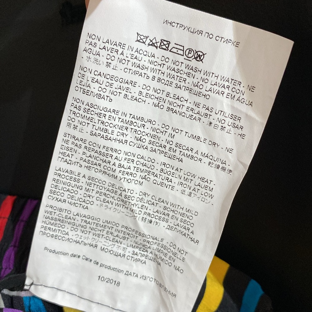 Etro Rainbow Stripe Silk Pants - Picture 11 of 11